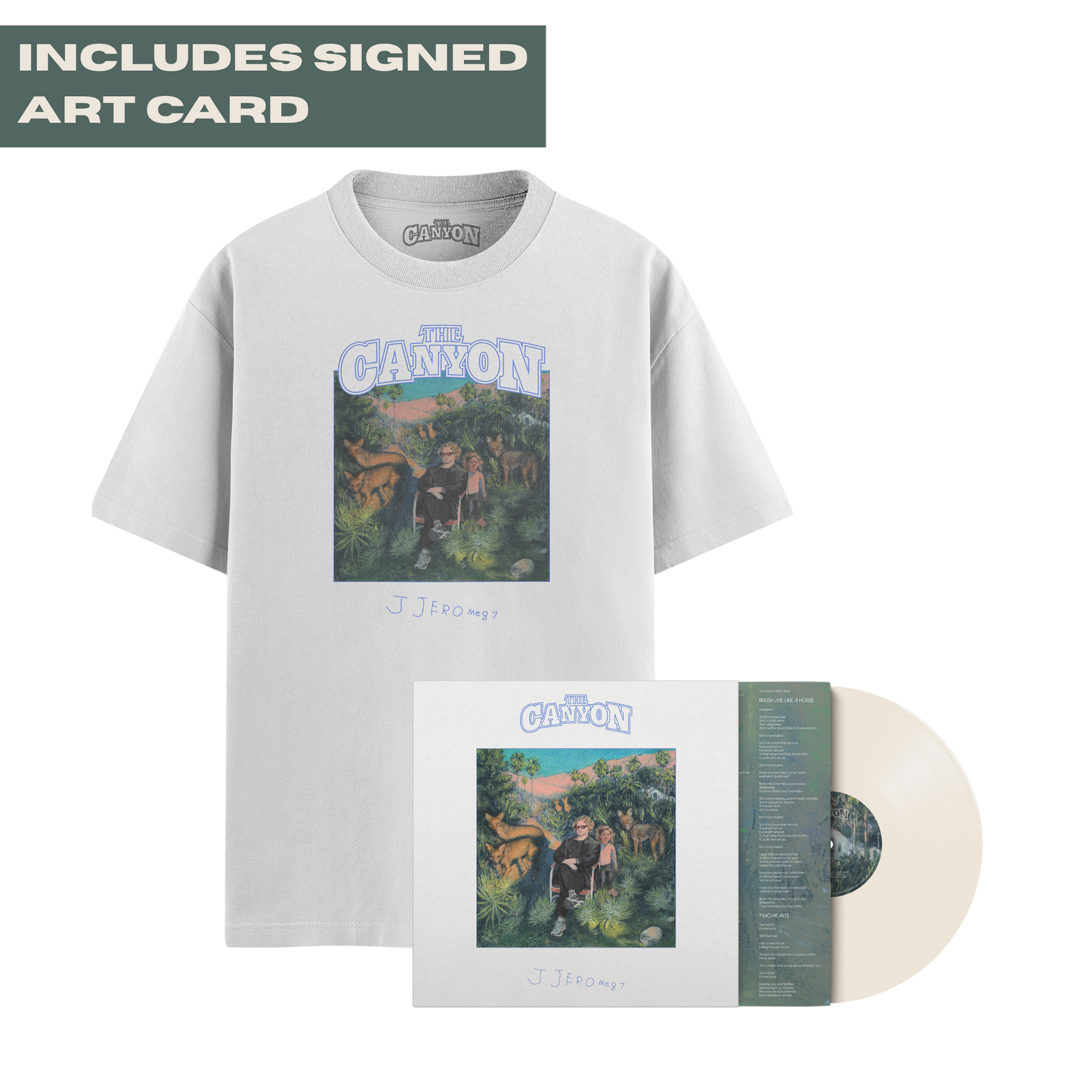 Canyon Tee & Choose Your Album Format