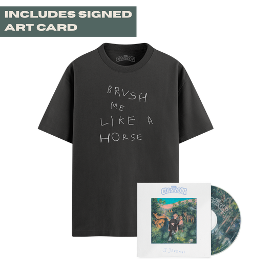 Black Horse Tee & Choose Your Album Format